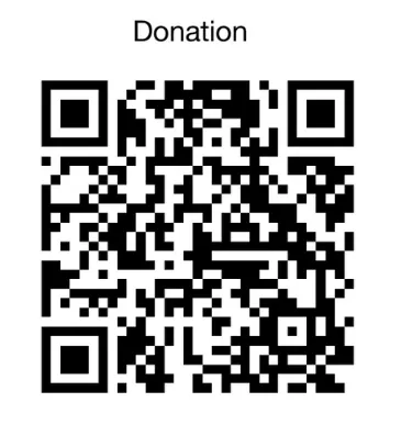 QR code for donations